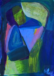 o.T., Mischtechnik auf Leinwand, André d´Orcay